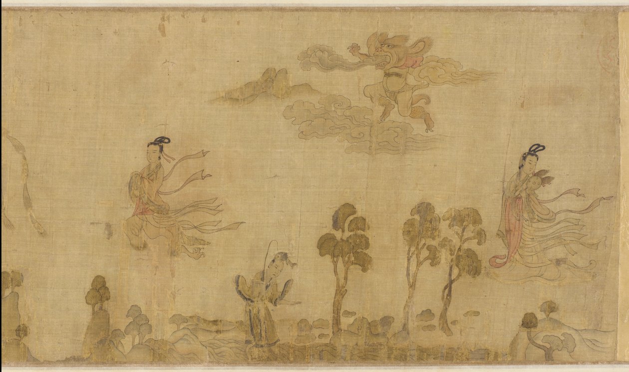 Ninfa del río Luo, mediados del siglo XII a mediados del siglo XIII de Southern Song Dynasty Chinese School
