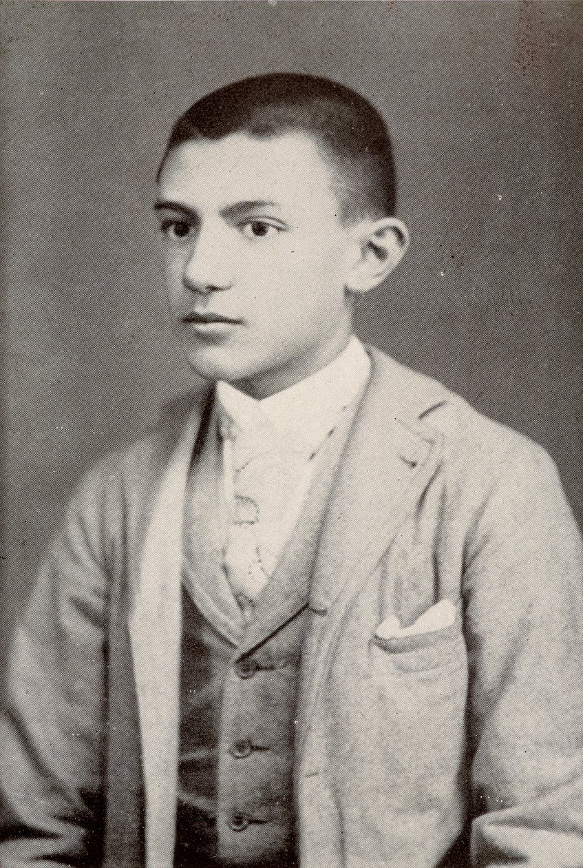 Pablo Picasso, a los 15 años, 1896 de Spanish Photographer