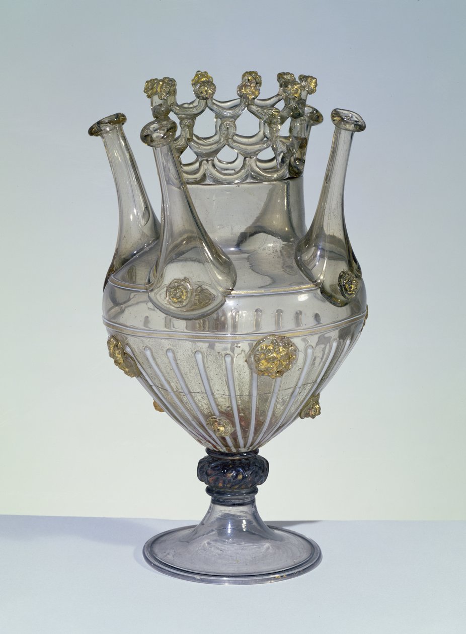 Vaso Almorratxa, siglo XVI-XVII (vidrio) de Spanish School