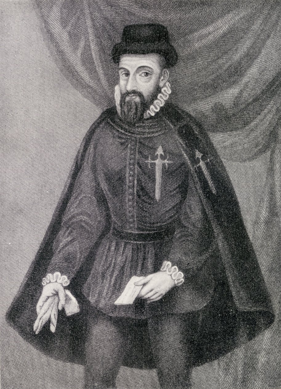 Francisco Pizarro (c.1475-1541) ilustración de 