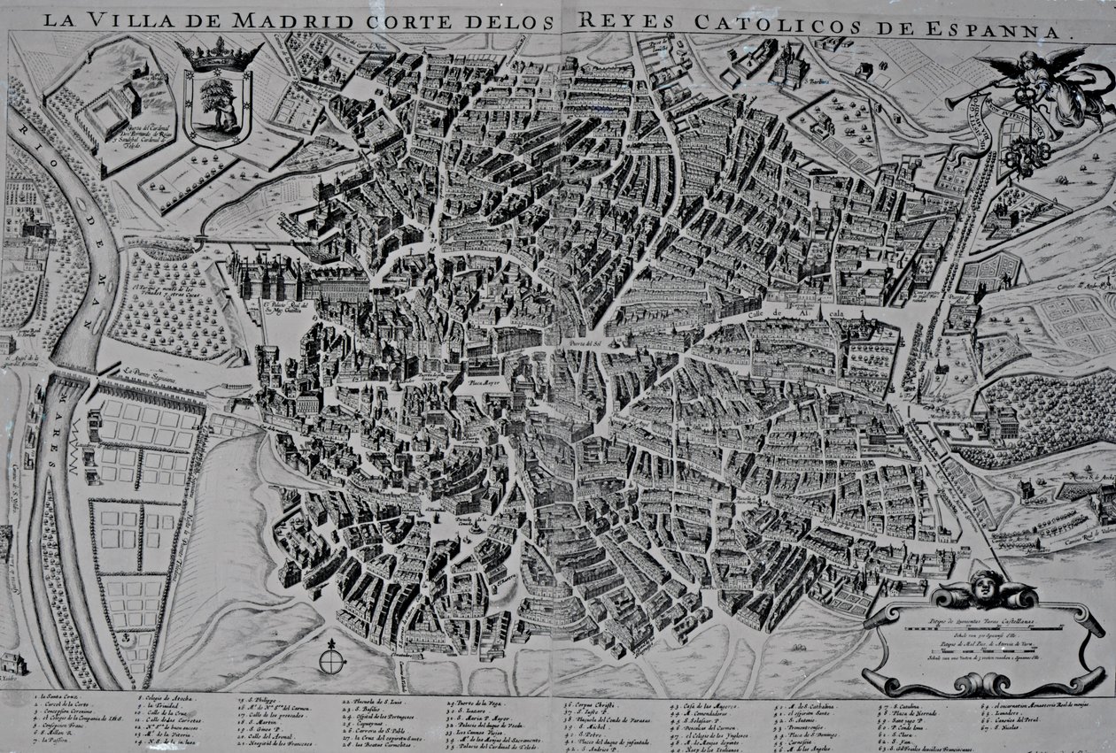 Mapa de Madrid de Spanish School