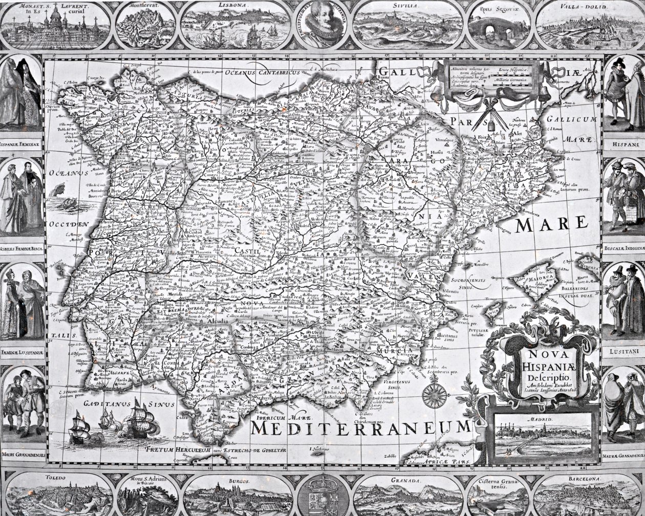 Mapa de España de Spanish School