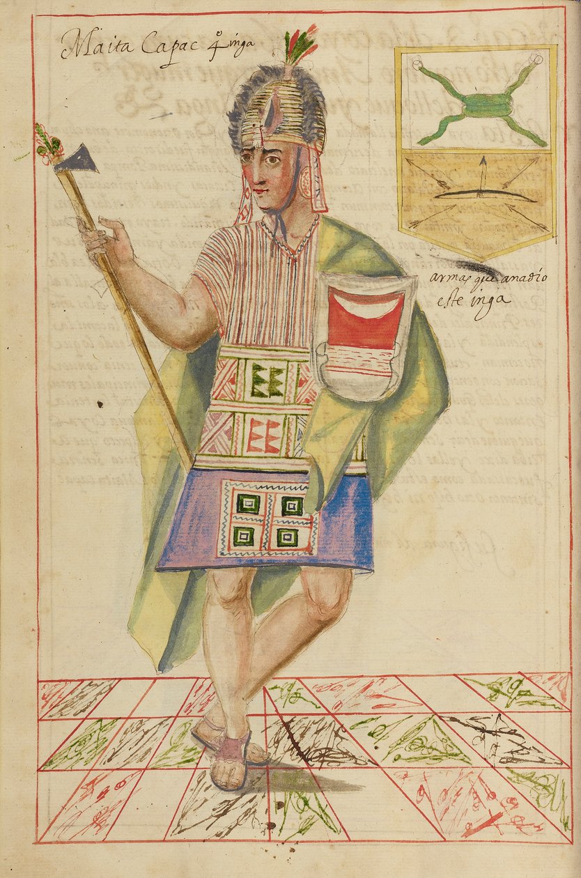 Mayta Capac, 1616 de Spanish School