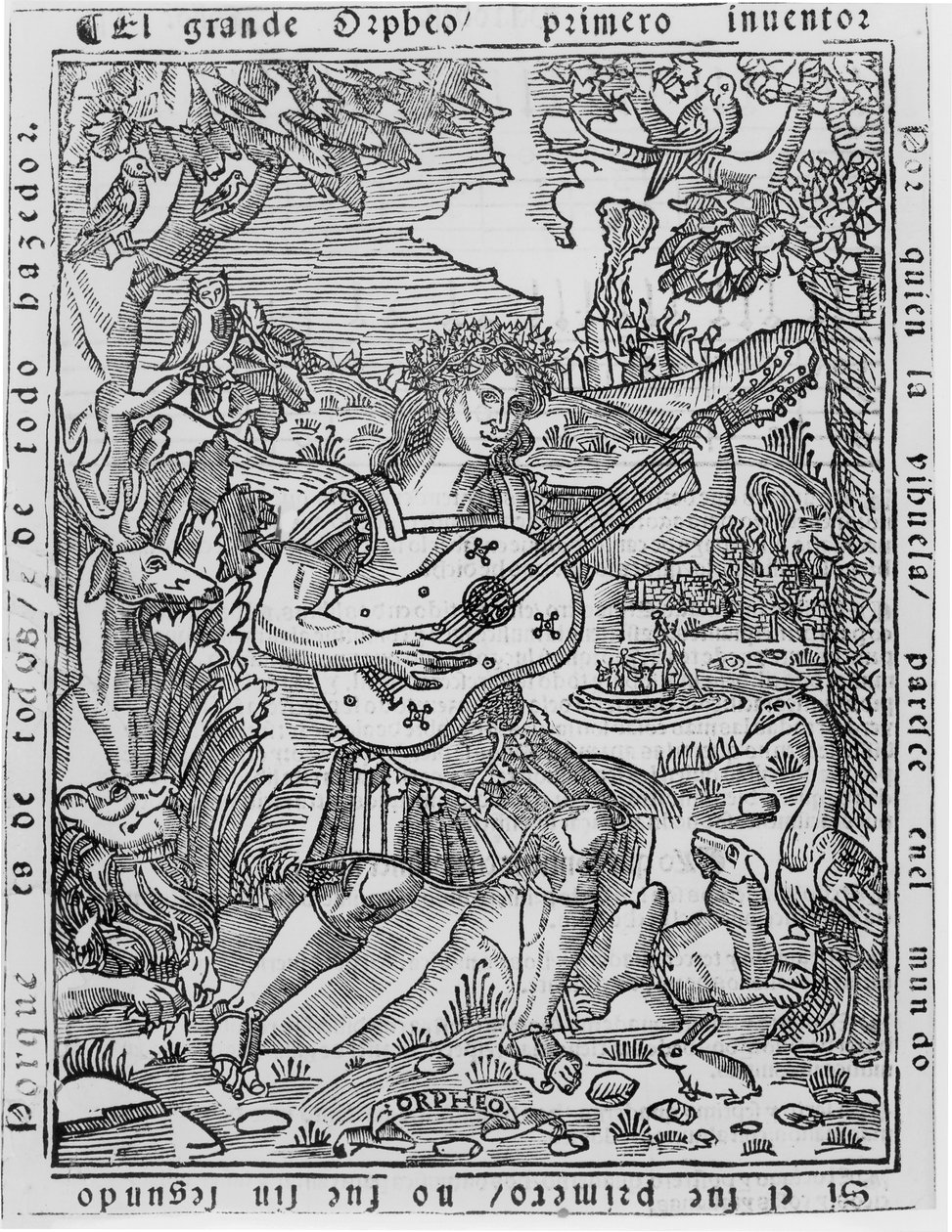 Orfeo Tocando Música de Spanish School
