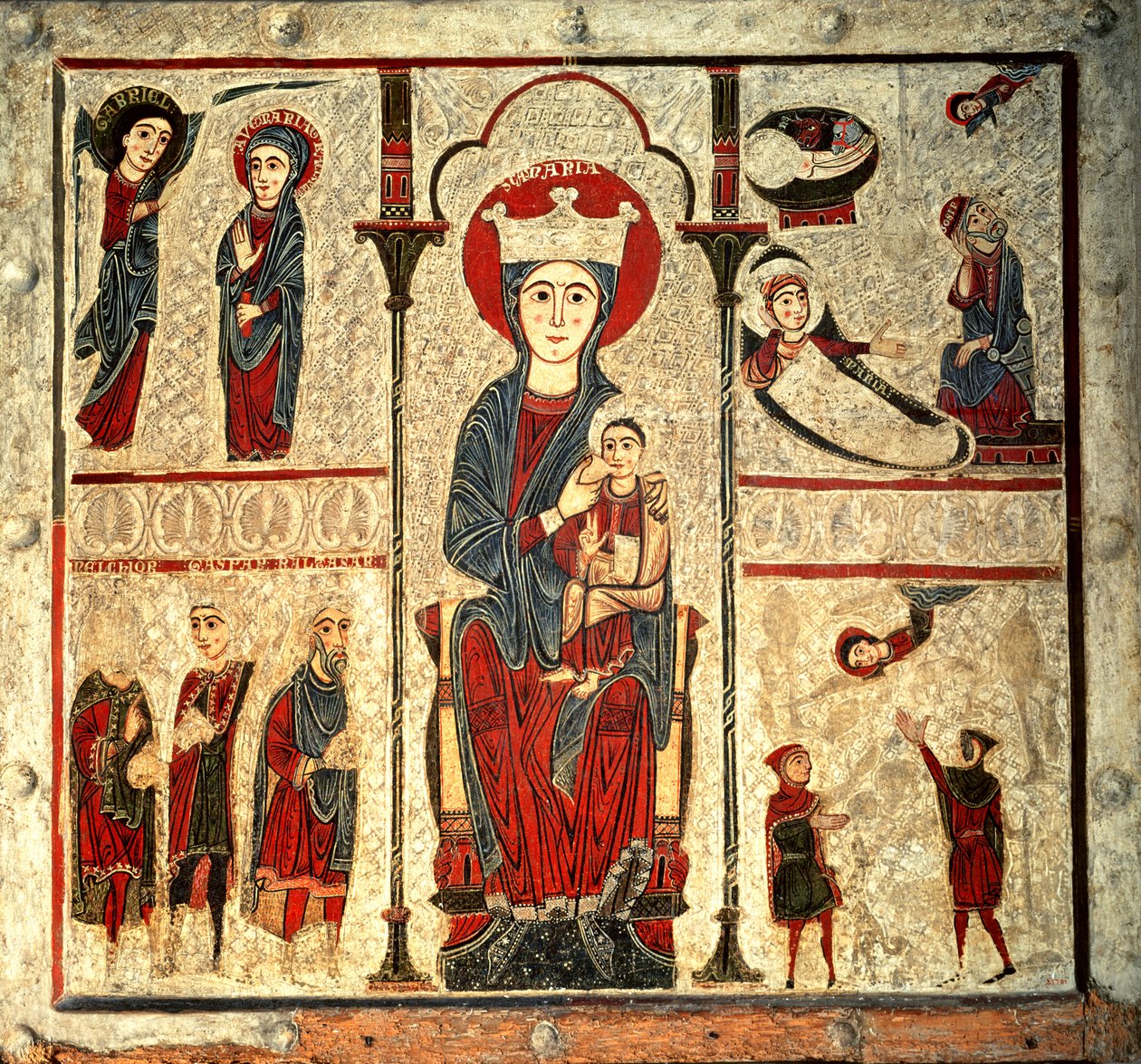 Escenas de la vida de la Virgen de Spanish School