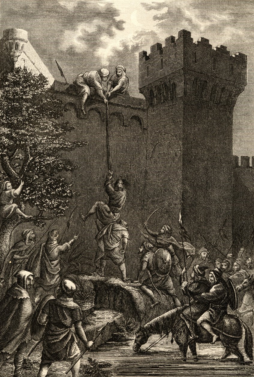 La toma de Córdoba por los árabes en 712 d.C. de Spanish School