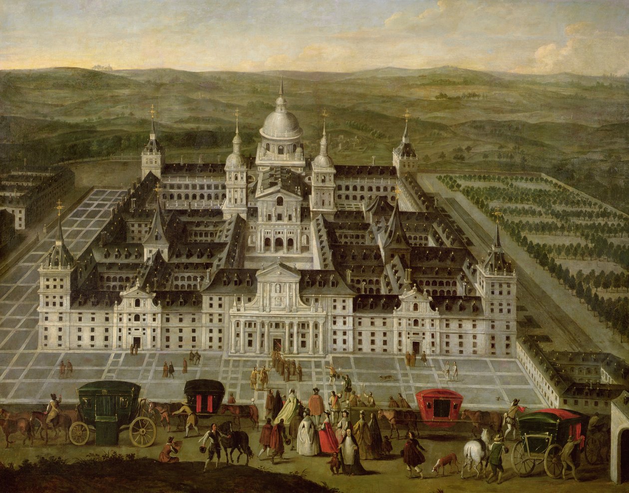 Vista de El Escorial de Spanish School