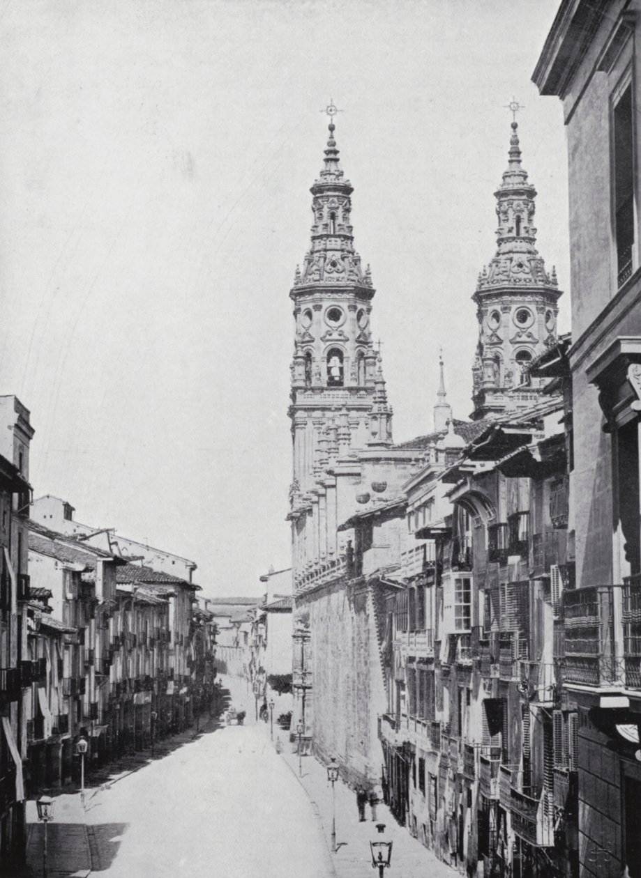 Calle Del Mercado, Logrono (foto b/n) de Spanish Photographer