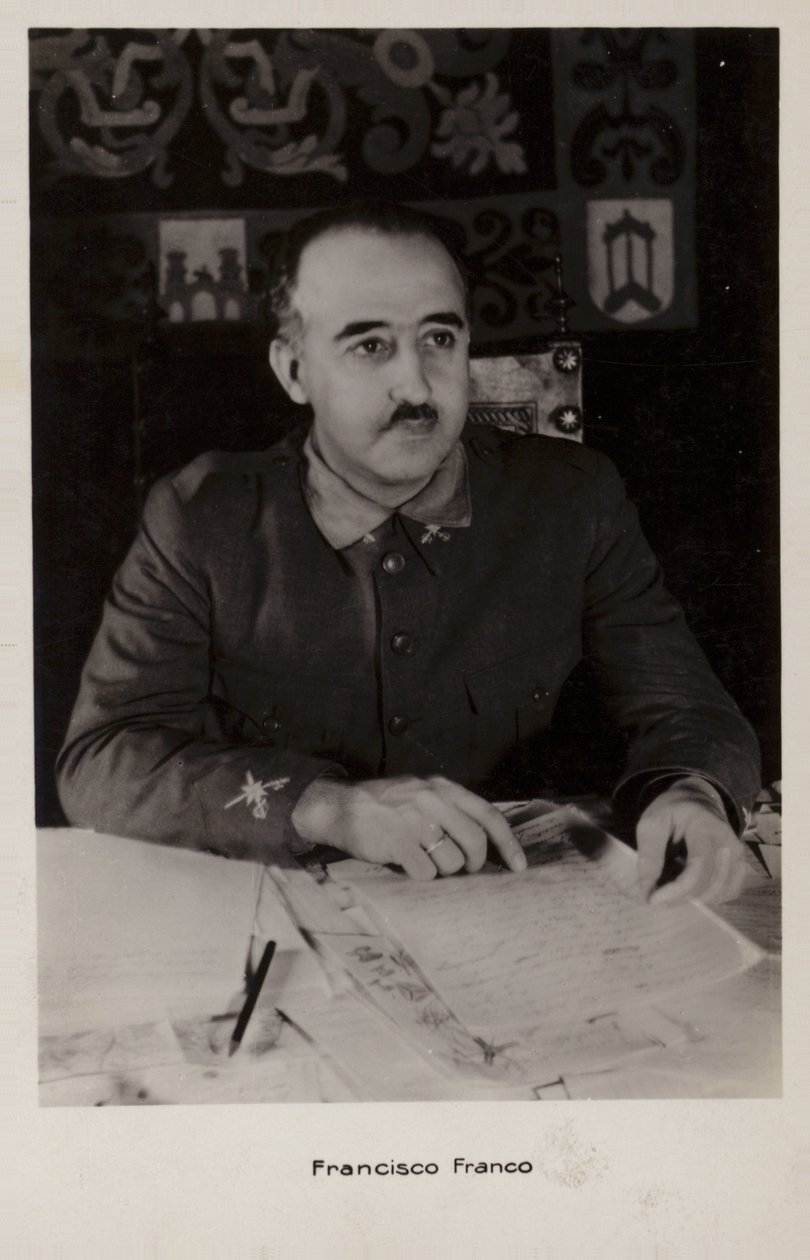 Francisco Franco (foto b/n) de Spanish Photographer