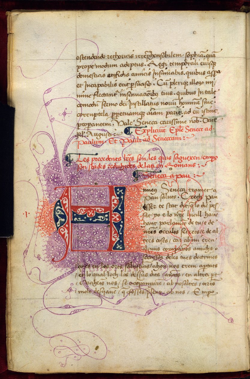 Burney 252, f. 4v, Puzzle inicial 