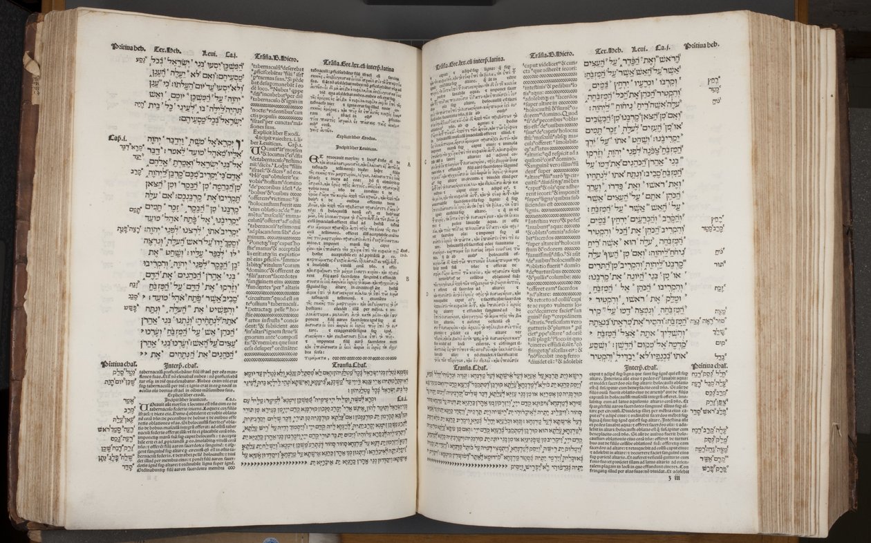 Biblia Políglota Complutense, impresa por Arnao Guillen de Brocar de Spanish School