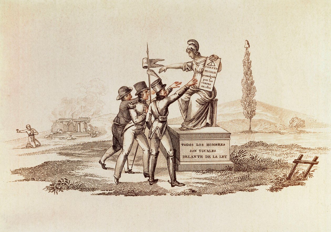 Constitución de las Cortes de Cádiz, 19 de marzo de Spanish School