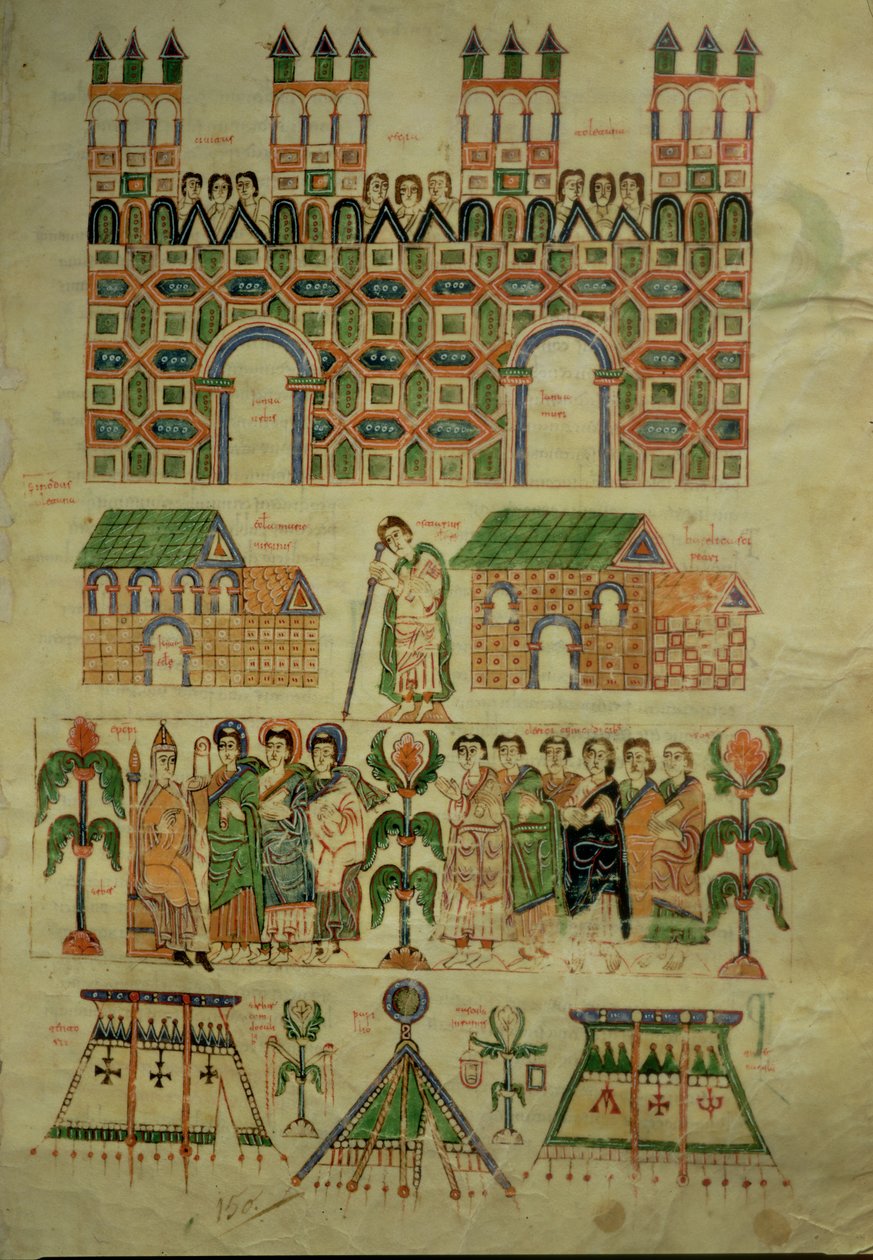 El Concilio de Toledo, del Códice Conciliar de Abelda de Spanish School