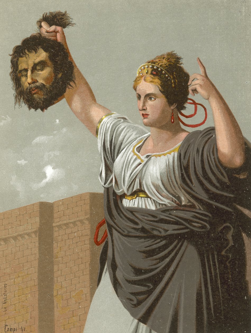 Judith con la cabeza de Holofernes de Spanish School
