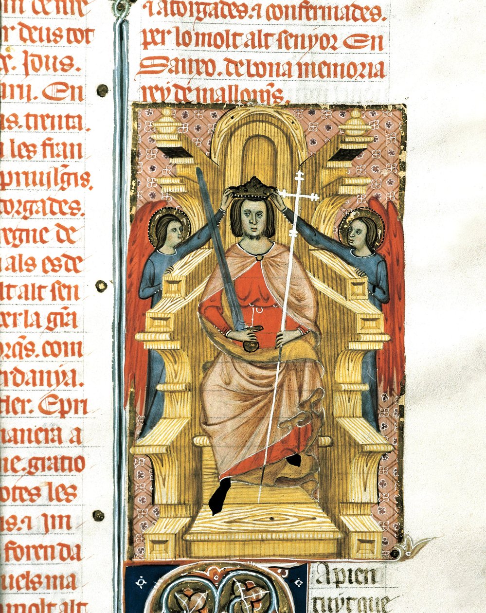 Retrato de Jaime III de Mallorca de Spanish School