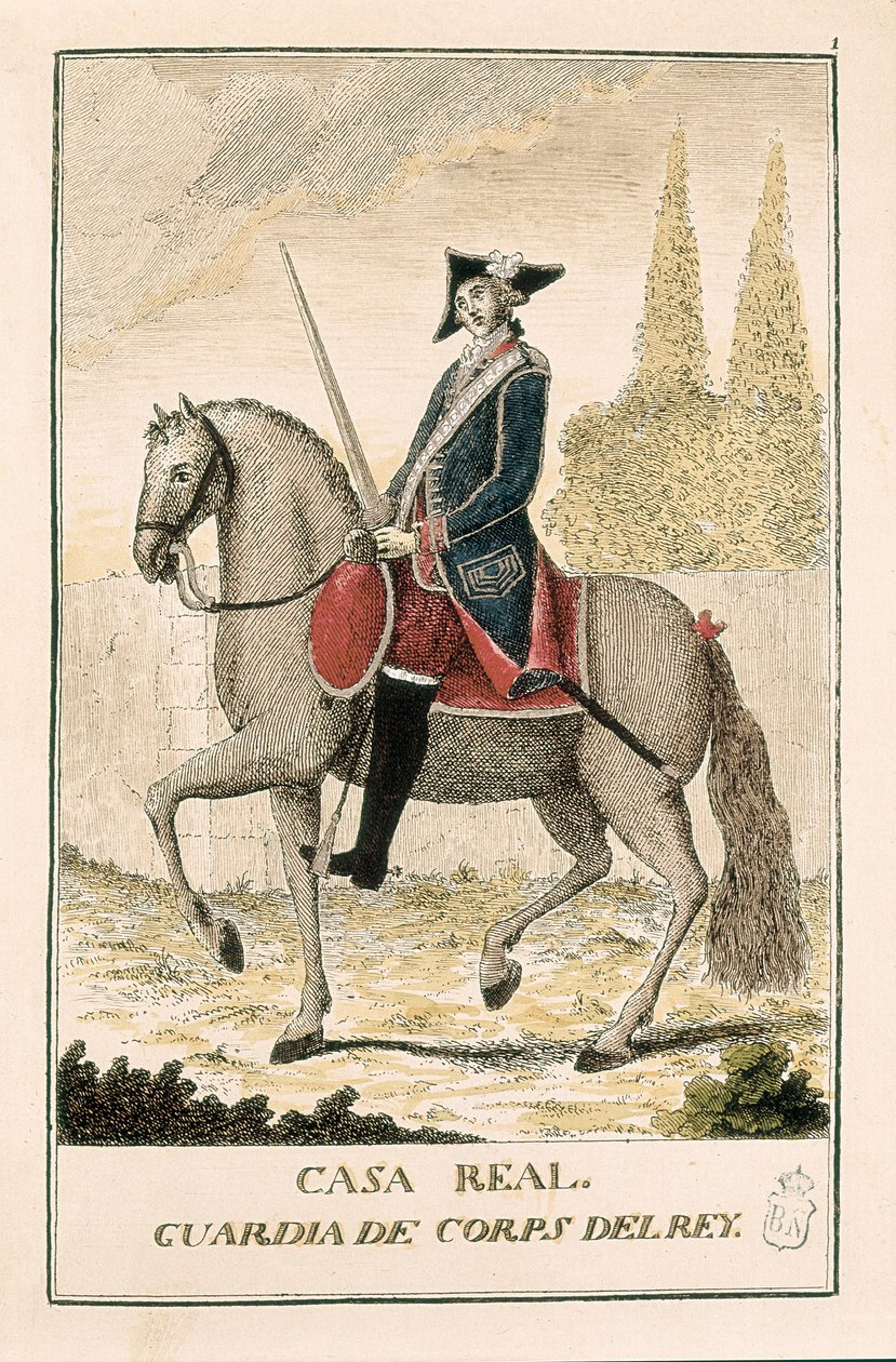 Guardia real a caballo de Spanish School