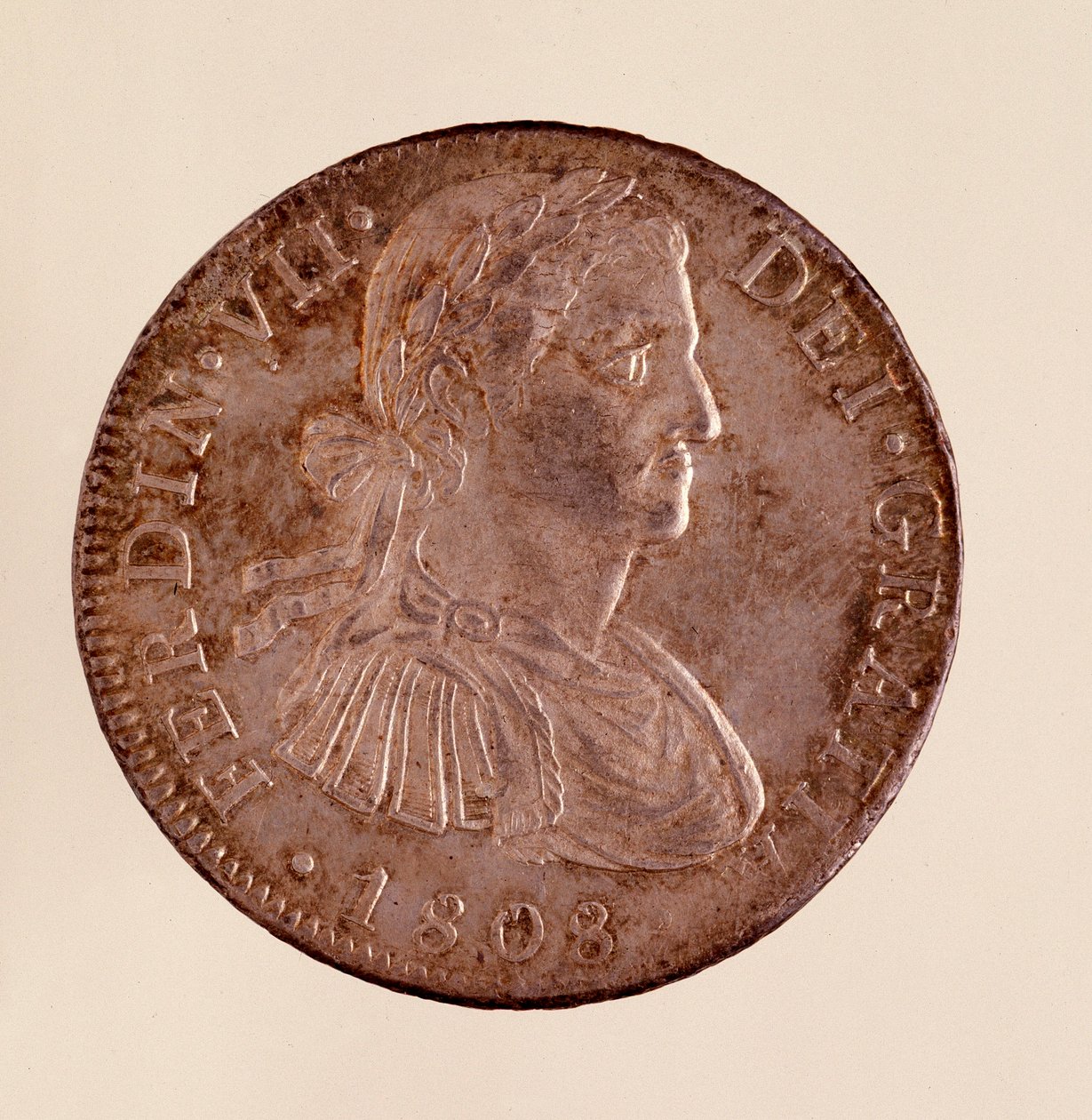 Moneda de plata (8 reales) de España: reinado de Fernando VII de Spanish School