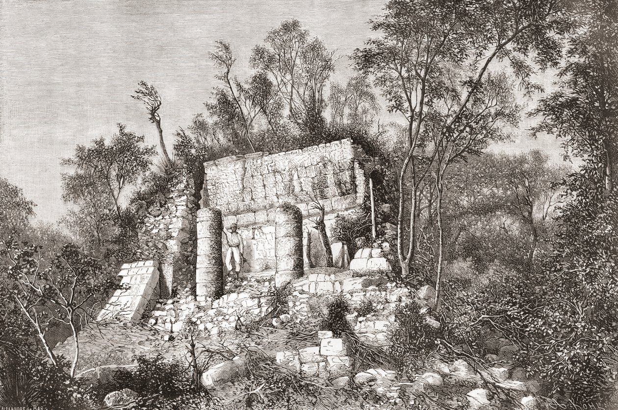 El Juego de Pelota, Chichén Itzá, Yucatán, México de Spanish School