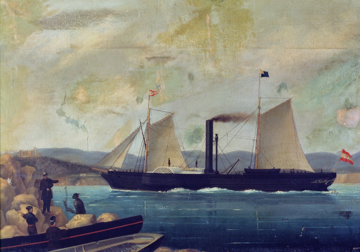 El "Mallorquín", barco en el que George Sand y Chopin viajaron a Mallorca de Spanish School