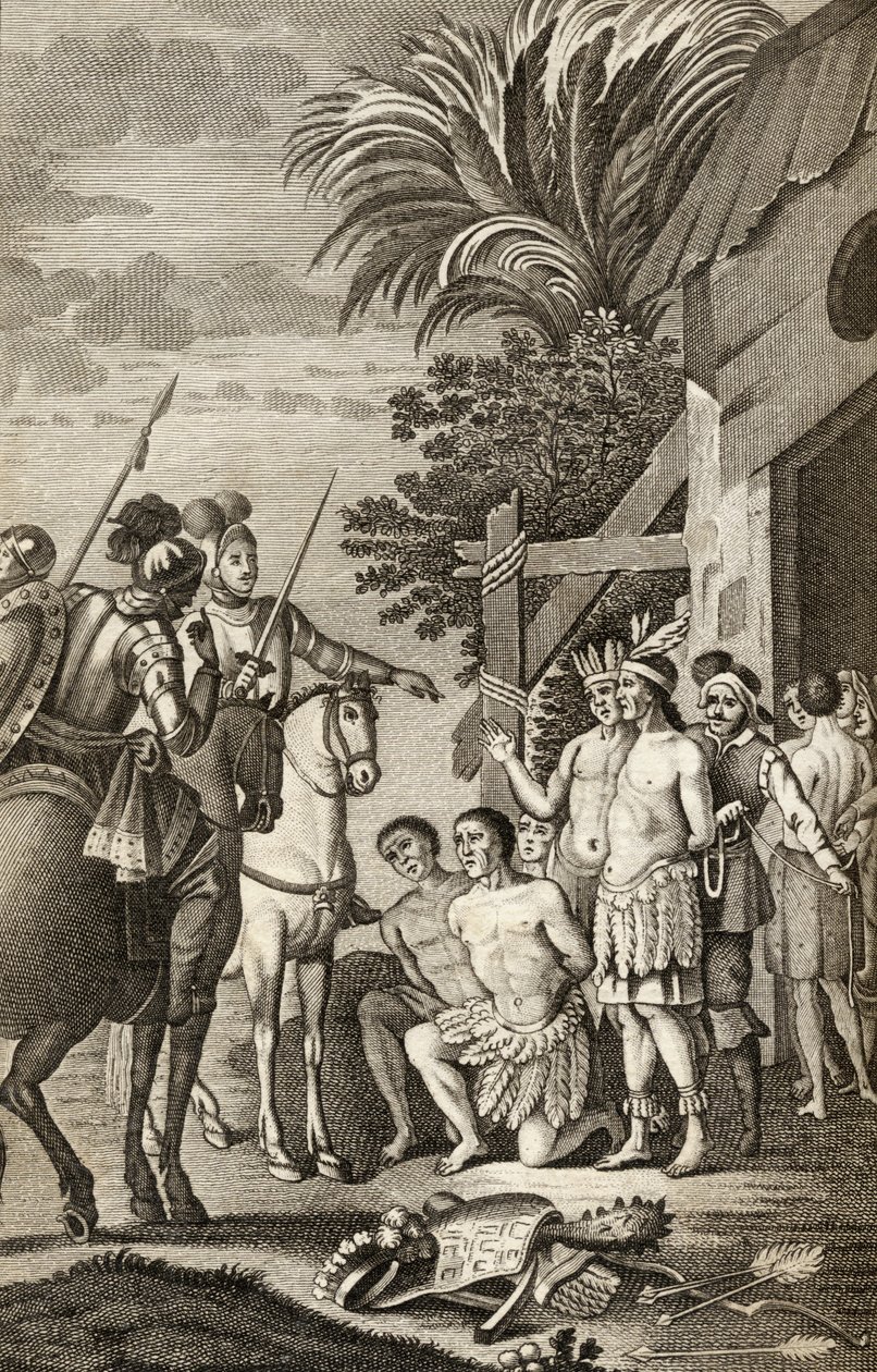 La conquista española de Chile por Alonso de Ercilla, de 