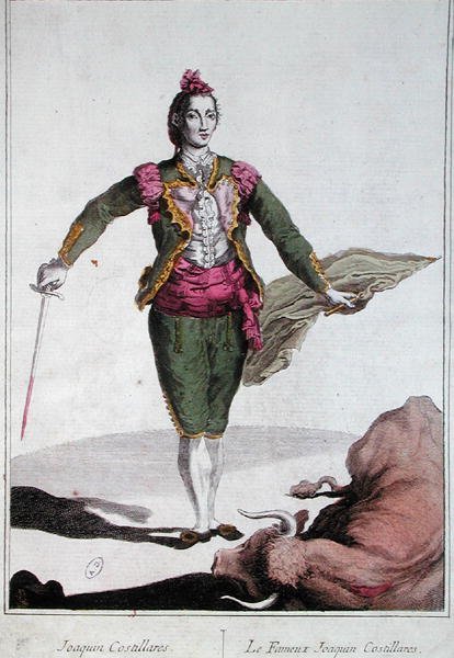 El célebre torero, Joaquín Rodríguez 
