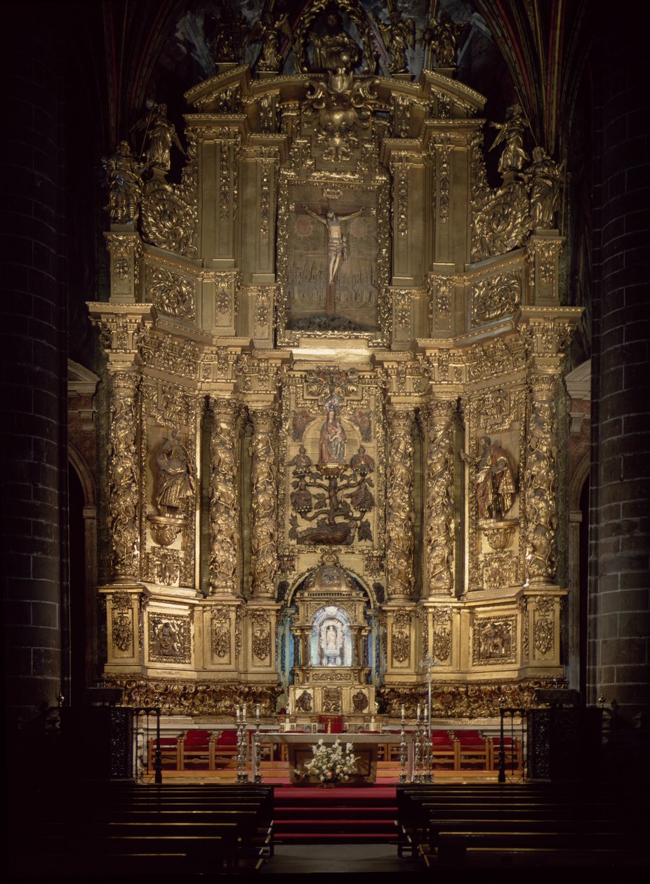 Vista del altar mayor de Spanish School