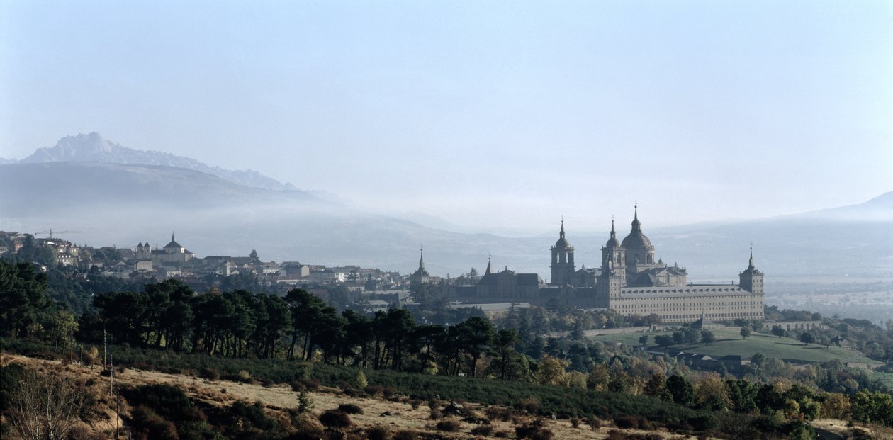 Vista del Monasterio de San Lorenzo de El Escorial de Spanish School