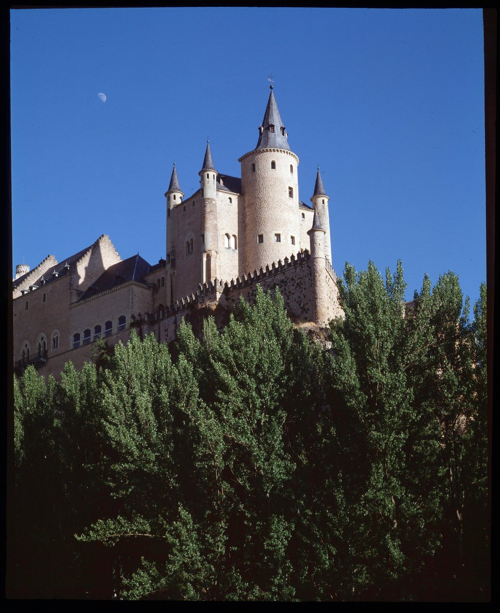 Vista del alcázar de Spanish School