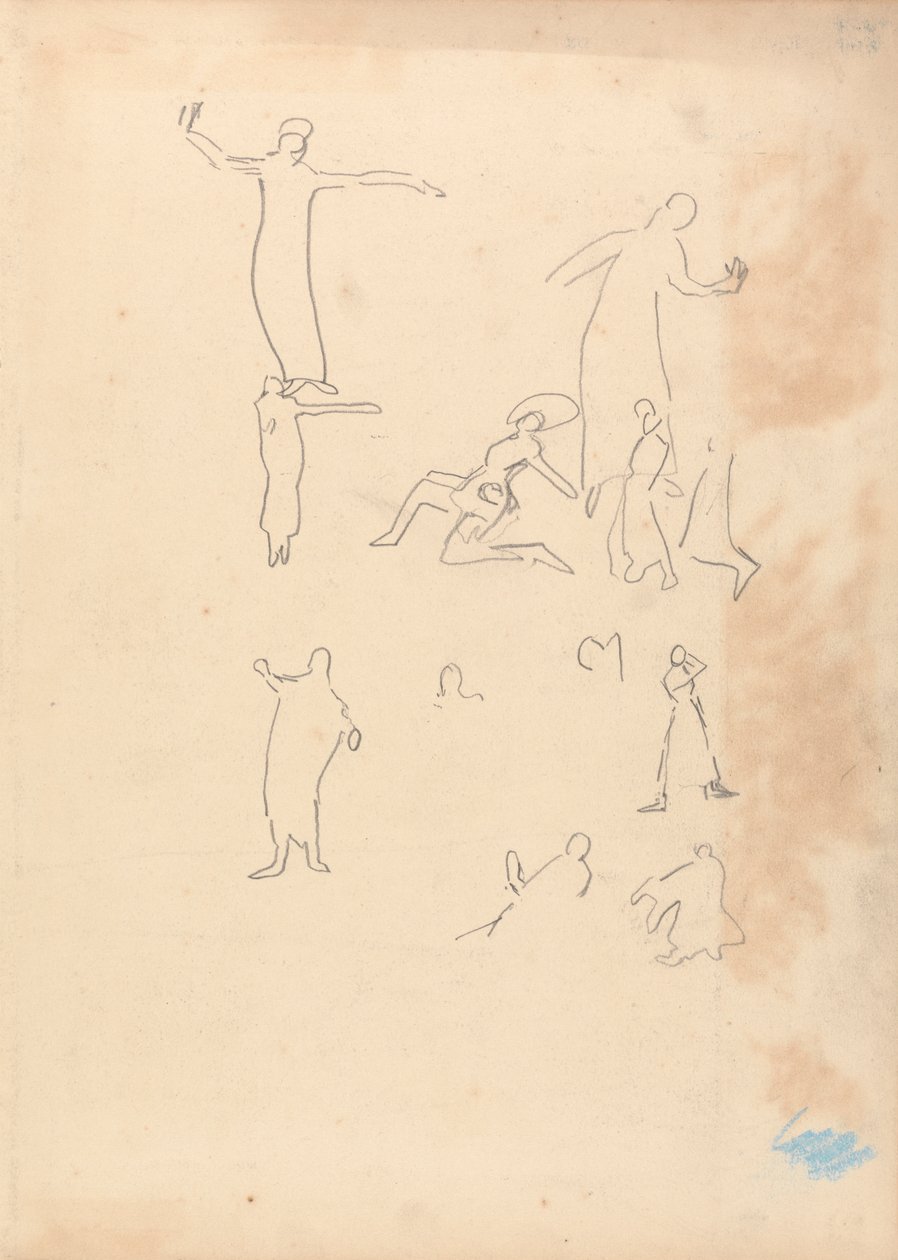 Cueva del Becerro de Oro: Estudio de los bailarines de Spencer Frederick Gore