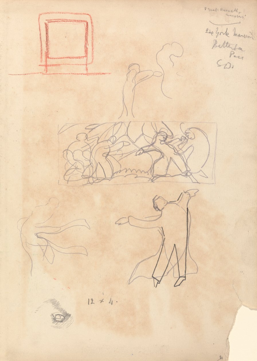 Cueva del Becerro de Oro: Estudio de los bailarines de Spencer Frederick Gore