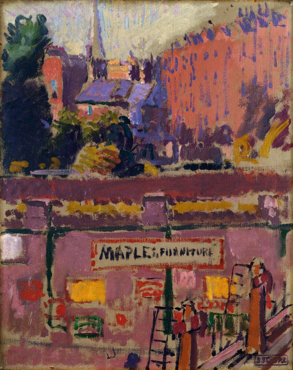 Desde una ventana en Hampstead, 1911 de Spencer Frederick Gore