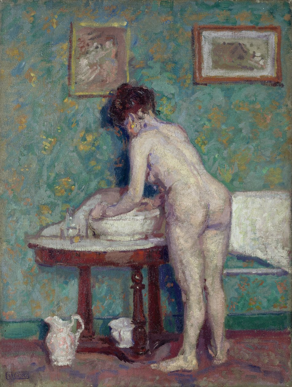 Interior con desnudo de Spencer Frederick Gore
