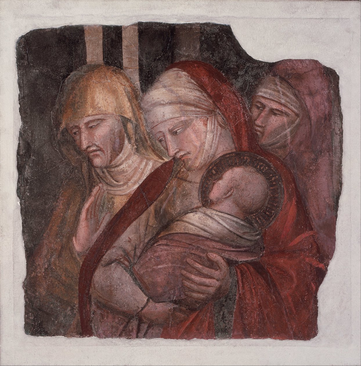 El Niño San Juan Bautista presentado a Zacarías de Aretino Luca Spinello or Spinelli