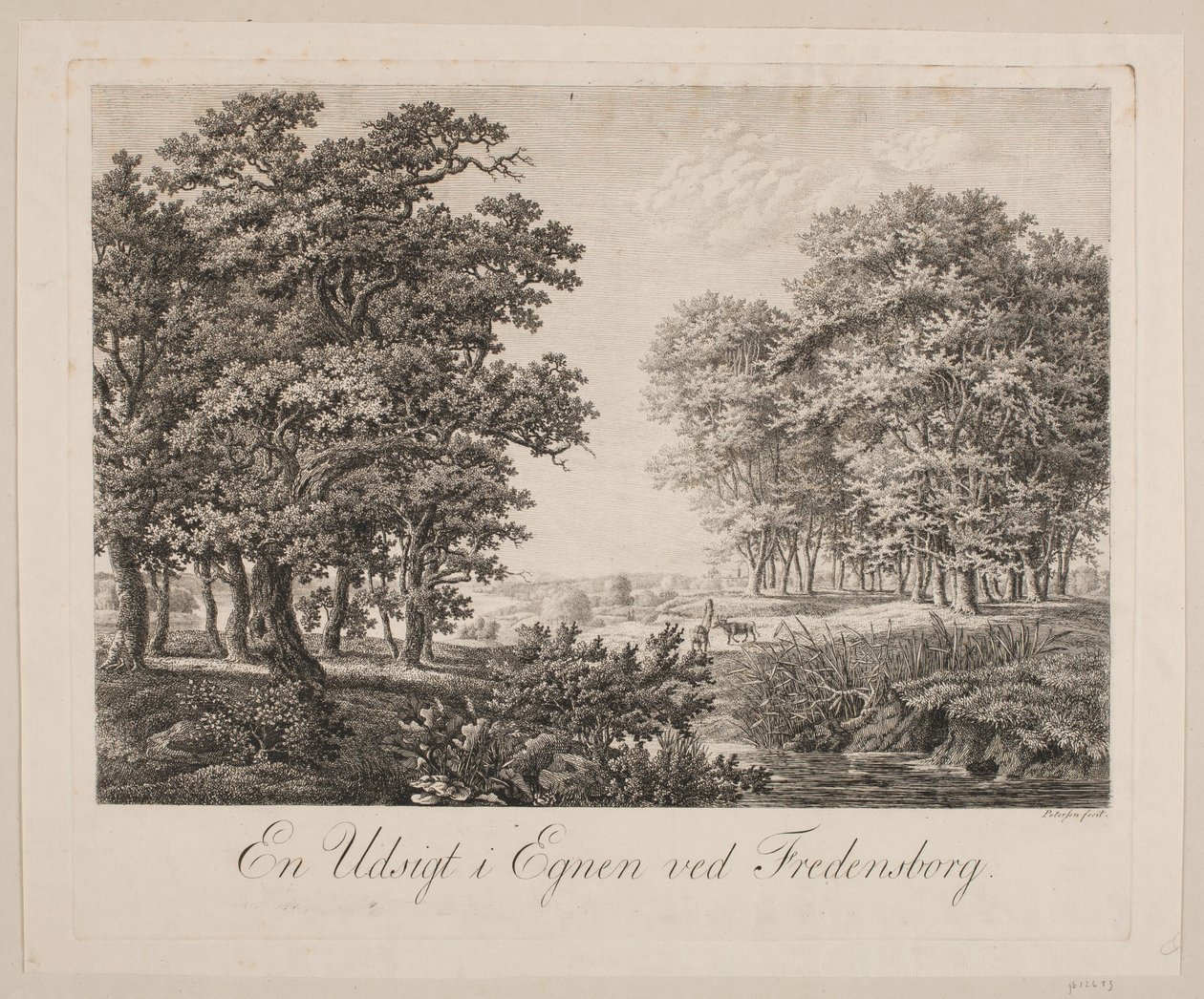 Una vista en la región de Fredensborg de Søren Henrik Petersen