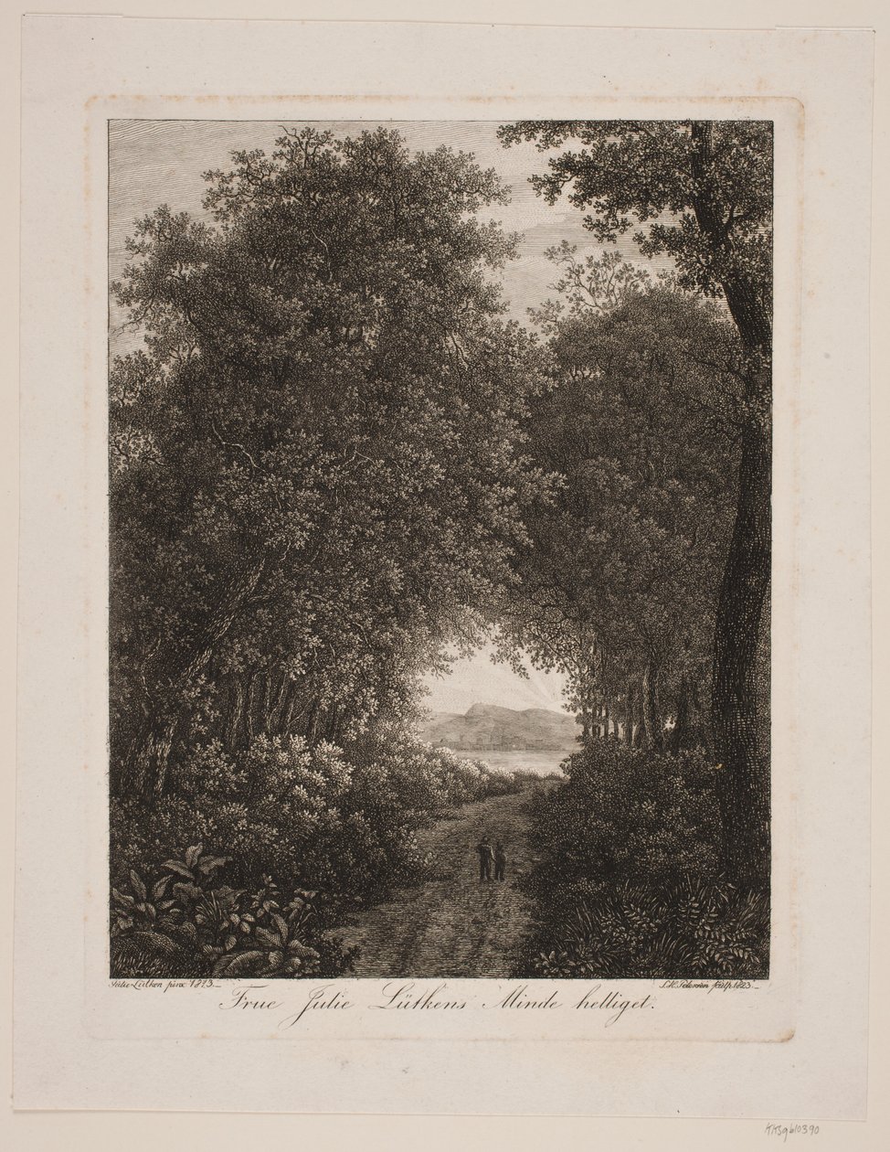 Camino en el bosque de Søren Henrik Petersen