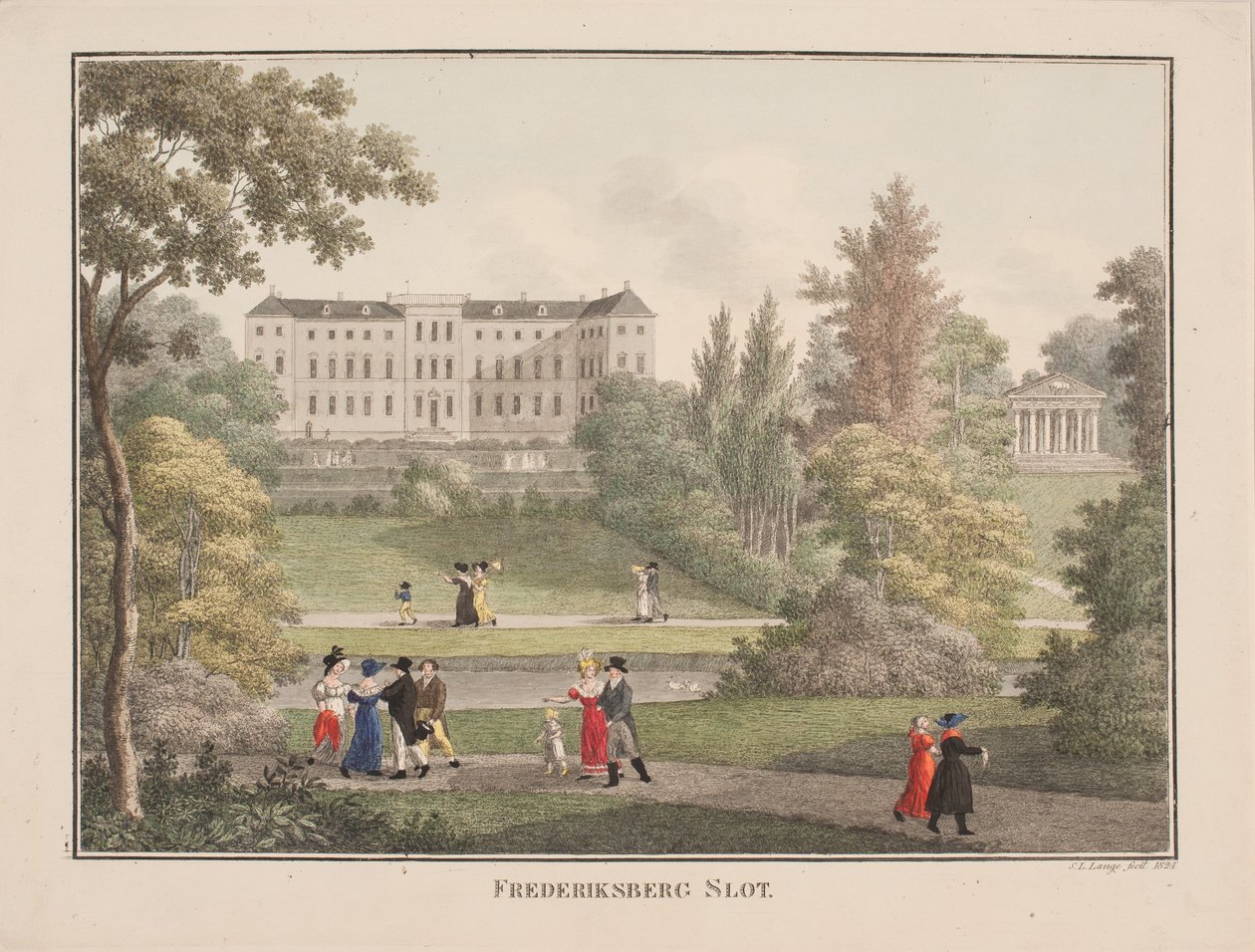 Castillo de Frederiksberg de Søren L. Lange