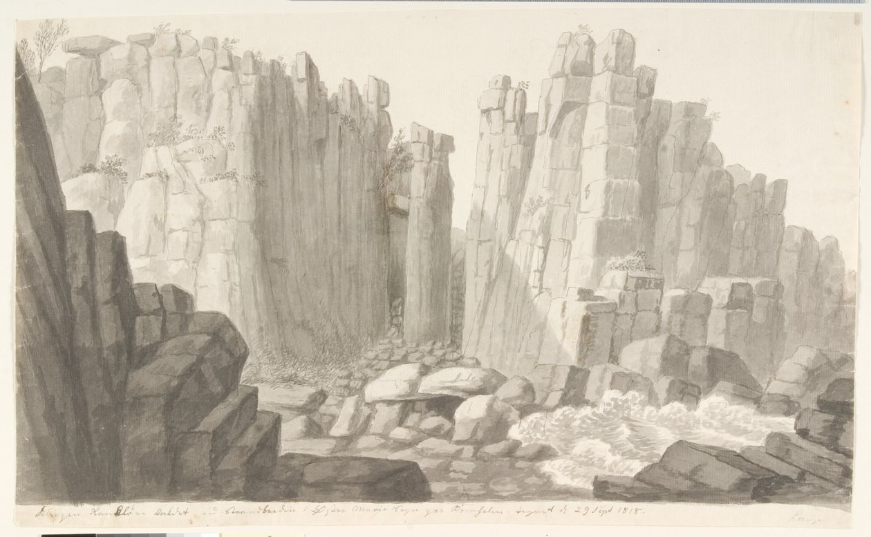 Randkløv. Bornholm de Søren L. Lange