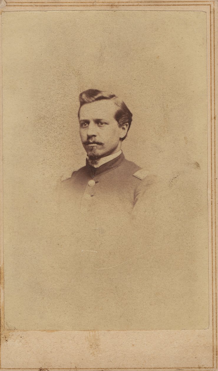 Otto C. Lademann, Capitán, Compañía F, 3er Regimiento de Infantería de Voluntarios de Missouri (Unión) de St. Louis Hoelke and Benecke
