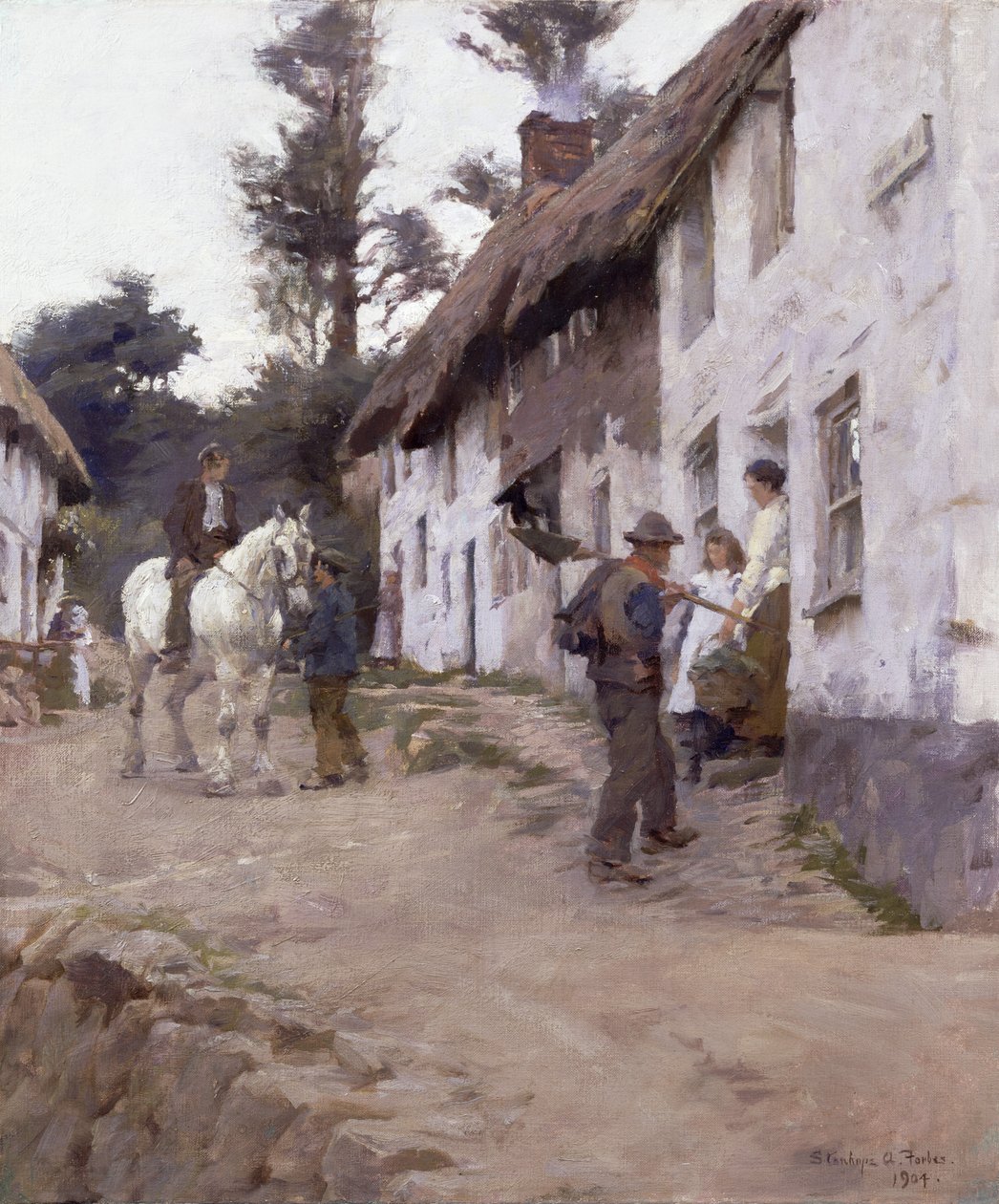 Tarde - Los Trabajadores Regresan de Stanhope Alexander Forbes