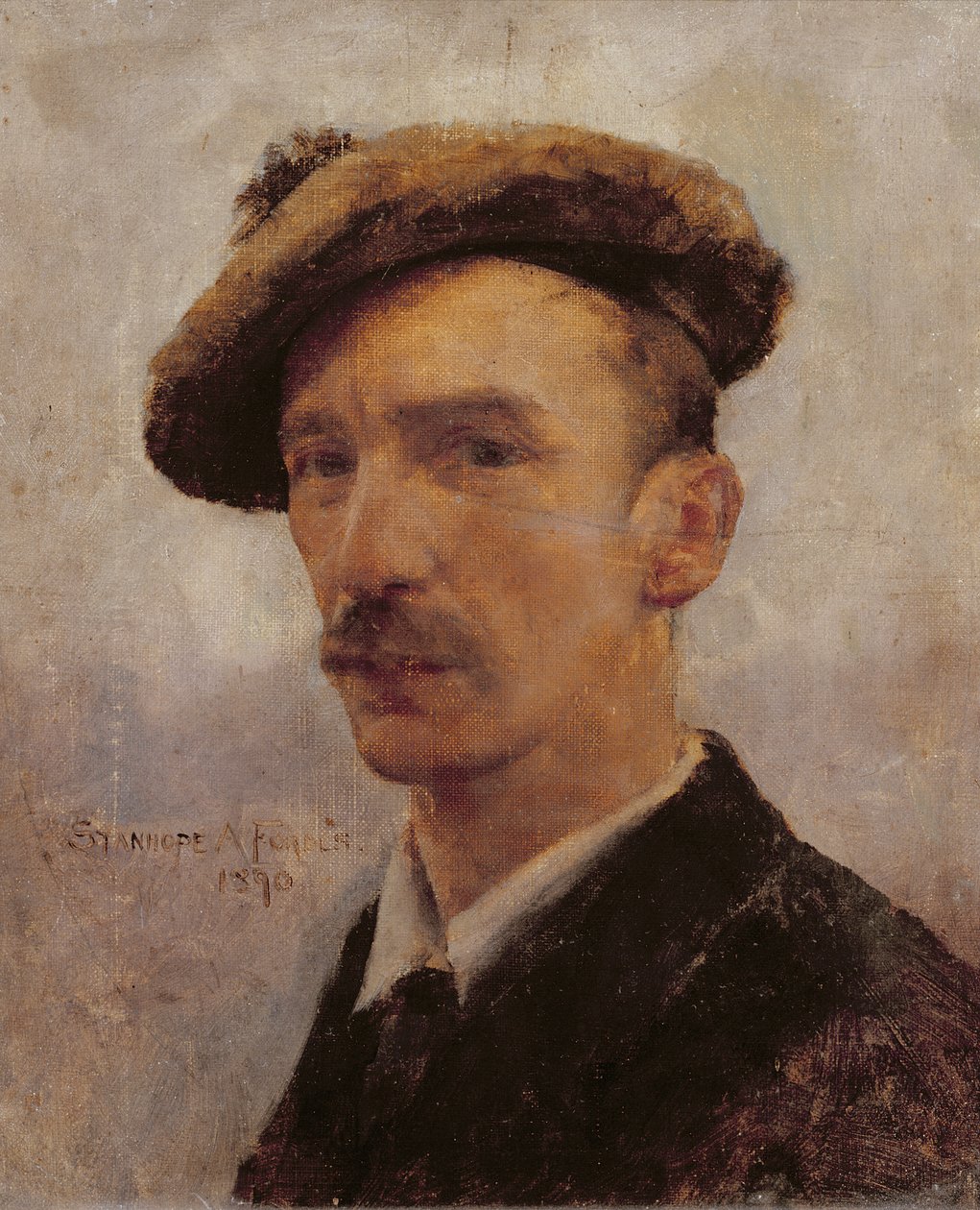 Autorretrato de Stanhope Alexander Forbes