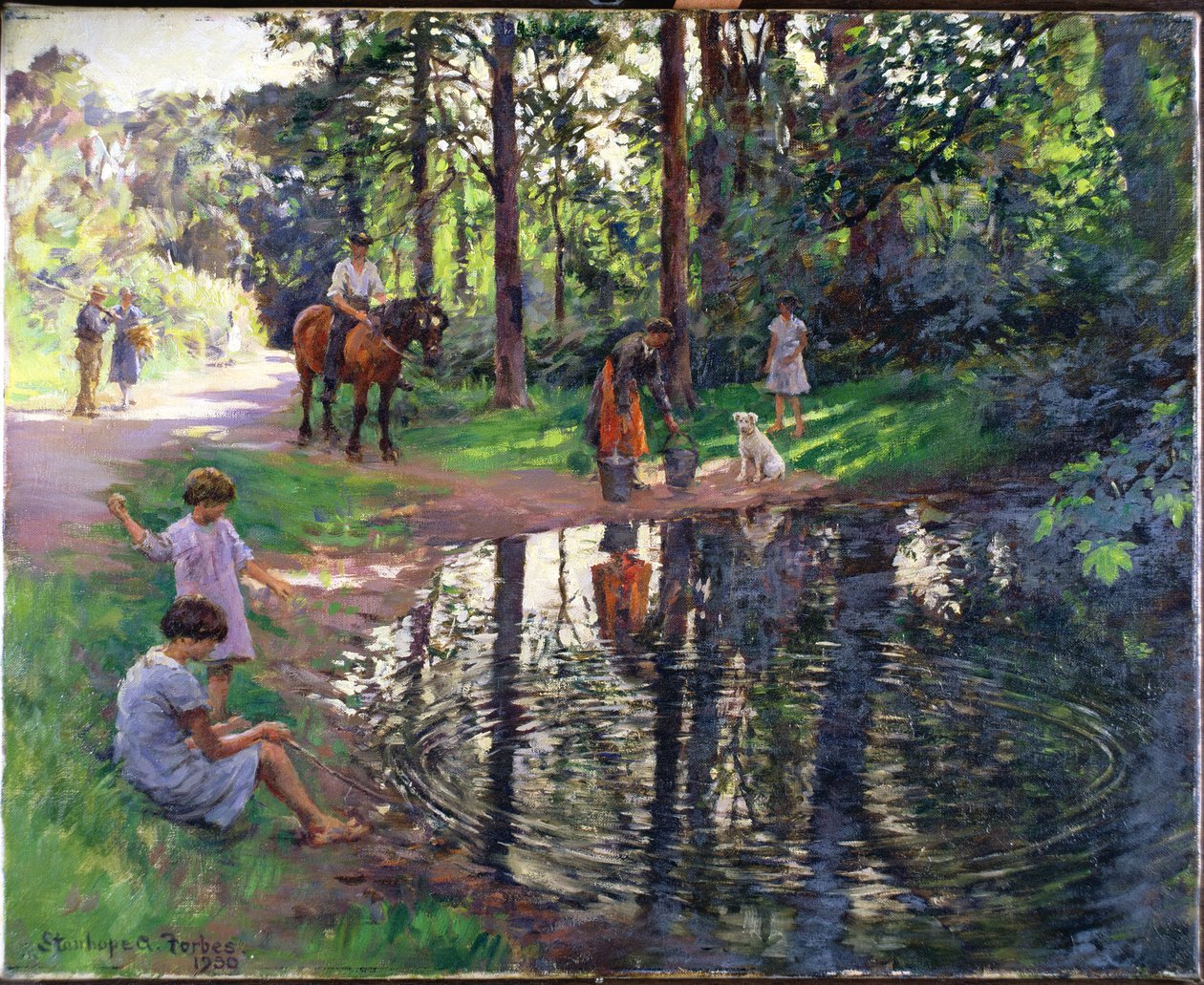 El Estanque de Stanhope Alexander Forbes