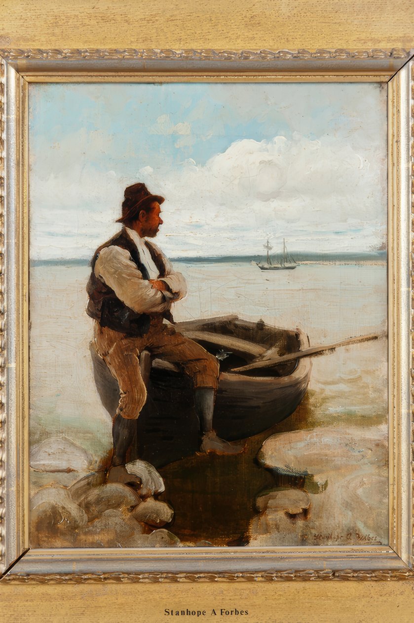 El barquero en Flushing de Stanhope Forbes