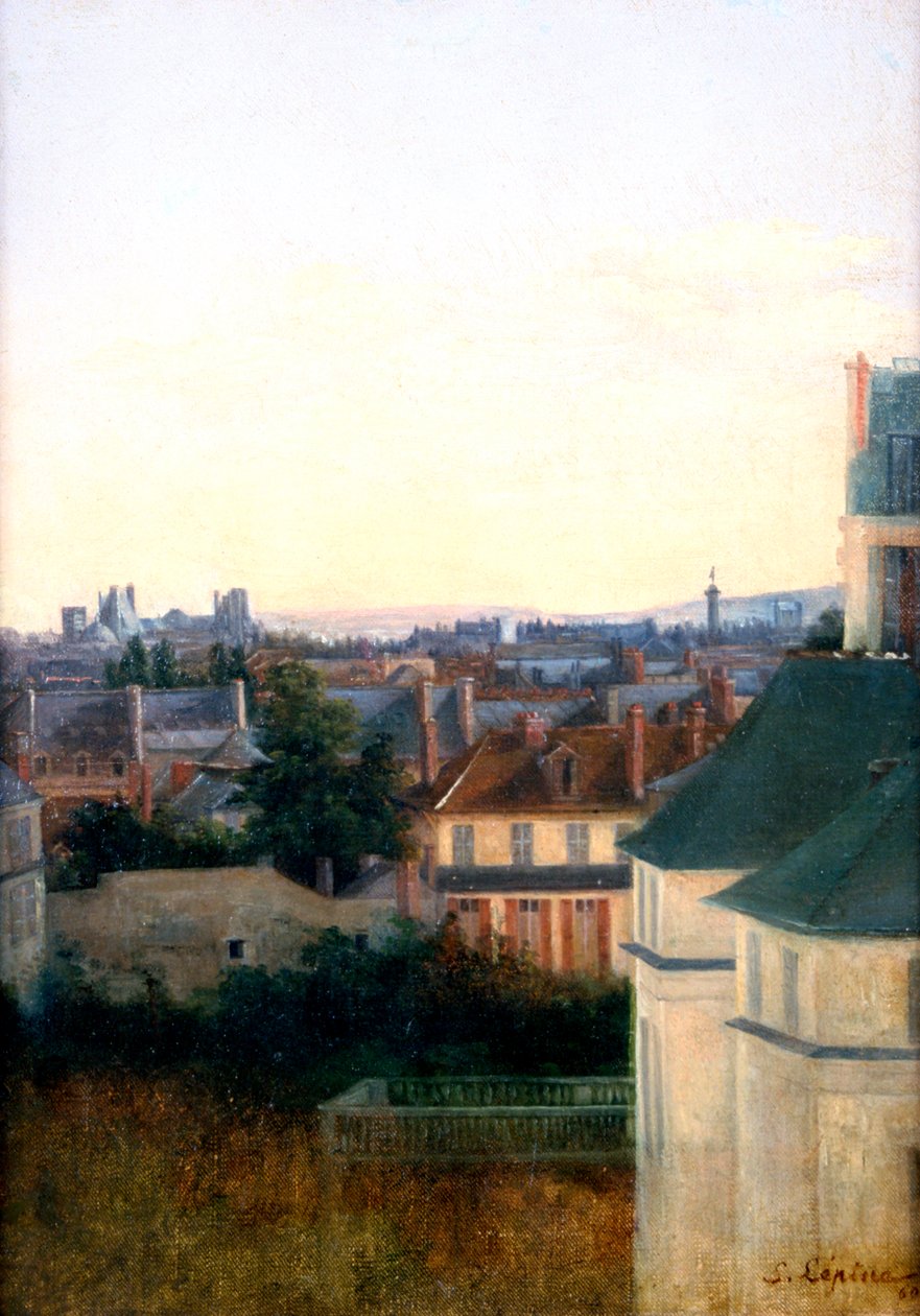 Paisaje con un puente de Stanislas Lepine