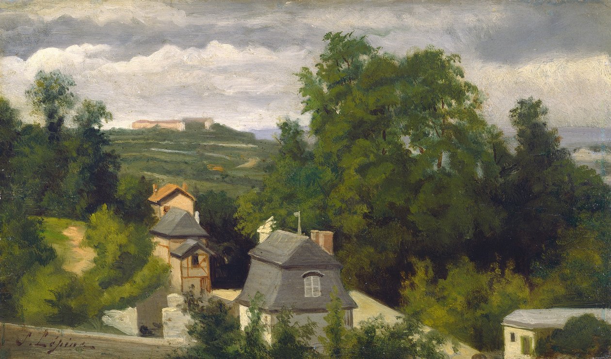 Vista en las afueras de Caen de Stanislas Lepine