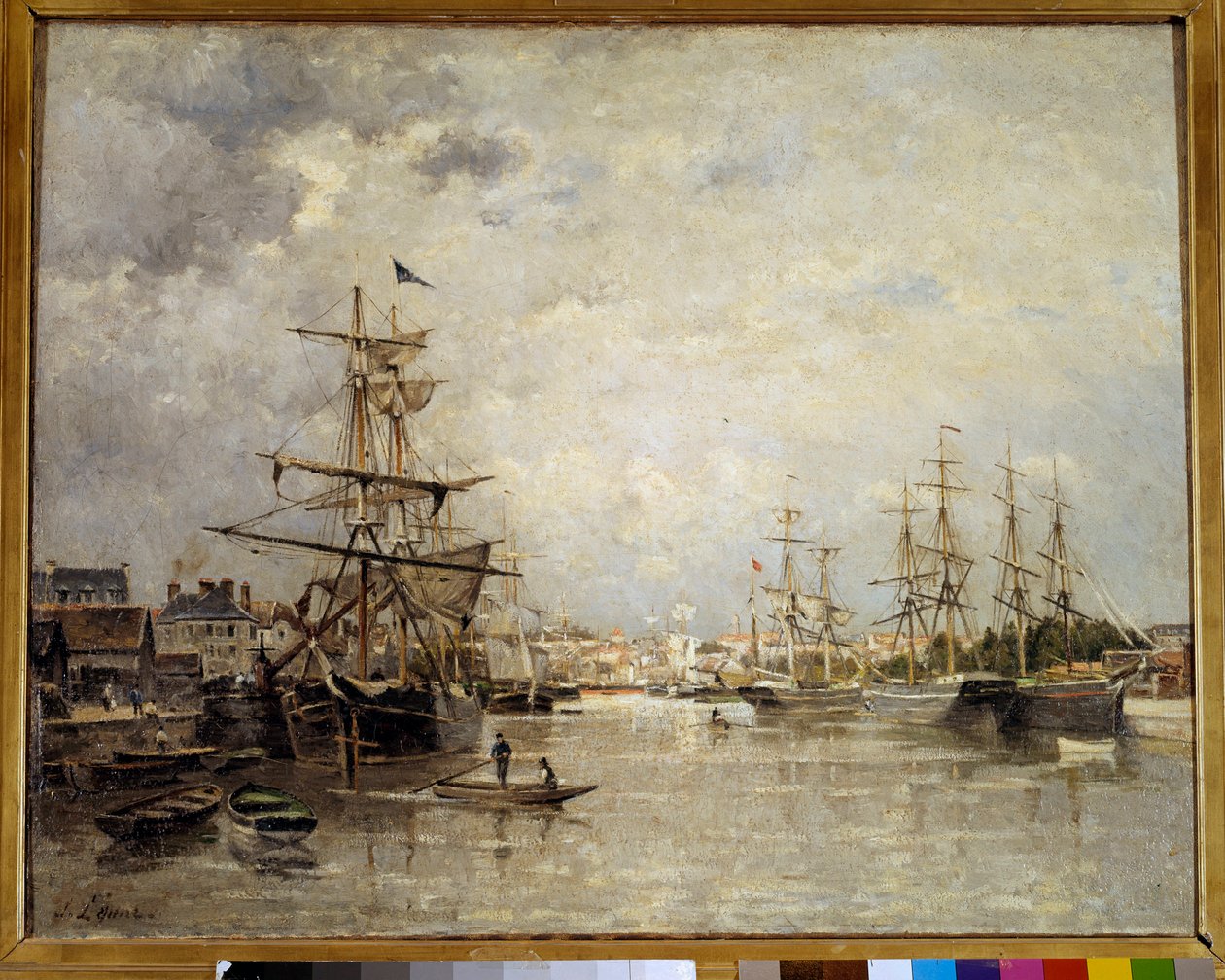 El puerto de Caen de Stanislas Victor Edouard Lepine