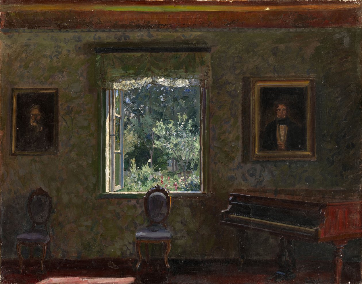 Interior. Día Soleado de Stanislav Julianovic Zukovskij