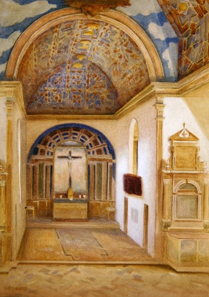 Palacio de Cintra: Interior de Stanley Inchbold