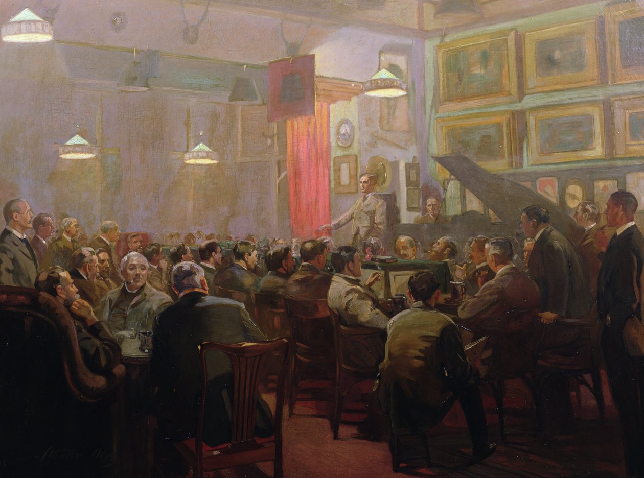 Cena en Brandon Cottage, Bristol de Stanley Lloyd