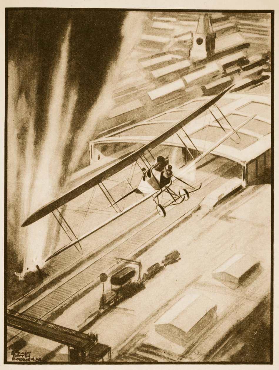 Heroísmo: Rhodes Moorhouse ganando el V.C., ilustración de 