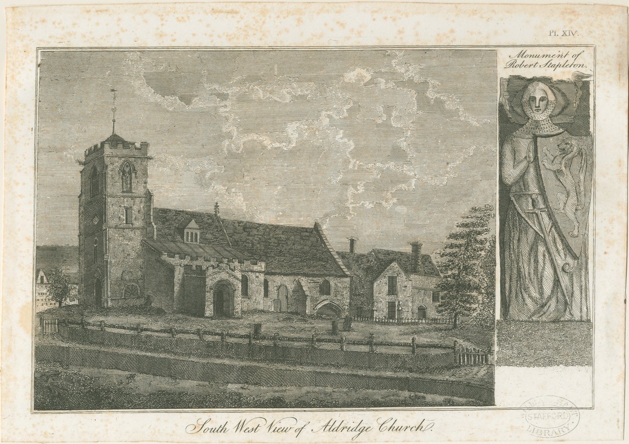Iglesia de Aldridge, s.f. [1762-1802] de Stebbing Shaw